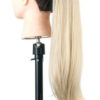 Aplique Liso PretoOrgânico 150g Rabo Premium Cavalo 70cm - Imagem 10