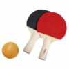 Kit Jogo Ping Pong Tênis De Mesa Bolinha e raquete - Image 2