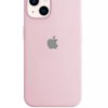 Capa Capinha Silicone Para iPhone  Cor Rosa-areia 13 Normal - Image 2