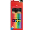 Lápis de Cor EcoLápis Neon 10 Cores Faber-Castell PT 1 UN - Image 2