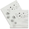 Guardanapo de Papel Decoupage 20 unid. Blowing Away Black - Imagem 2