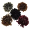 Puff Lindo Aplique Ombre Mel Cacheado Coque Afro - Imagem 9