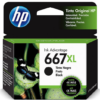 Cartucho HP 667XL Preto Original (3YM81AB) Para HP Deskjet 2376, 2774, 2776, 6476 CX 1 UN - Image 2